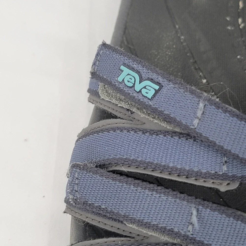 Teva Tirra Blue Grey Strappy Athletic Hiking Water Sandals 4266 Womens 10